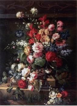 unknow artist Floral, beautiful classical still life of flowers.065 Sweden oil painting art